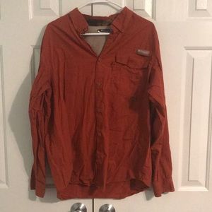 Men’s Columbia PHG Long Sleeve Button Up L